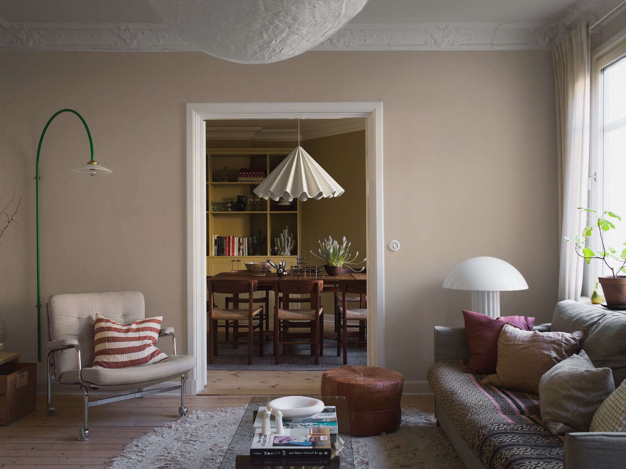 Shell Sand, beige 7575 tapet