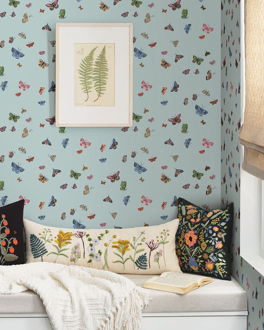 Butterfly House RF7414 Tapet