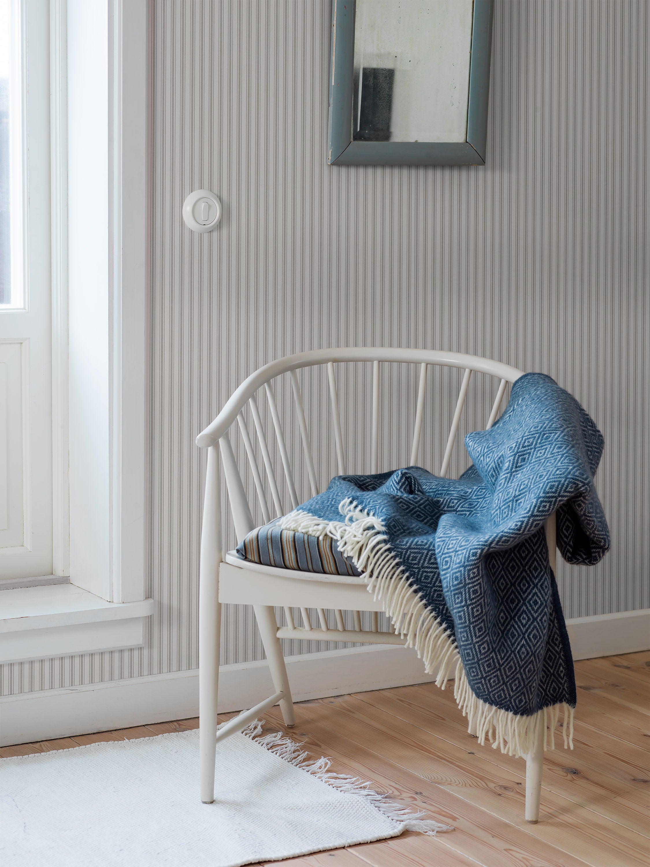 Aspö Stripe, grå