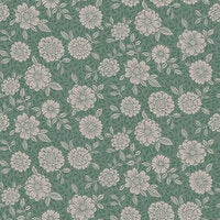 Lizette, tapet i grön