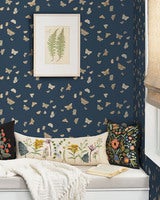 Butterfly House RF7415 Tapet