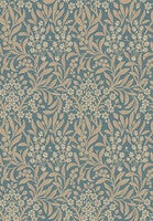 Kryddhyllan, blå tapet