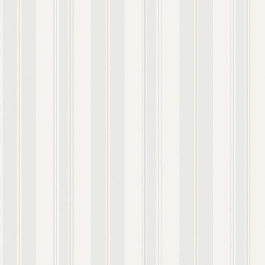 Gustaf, vit och beige tapet