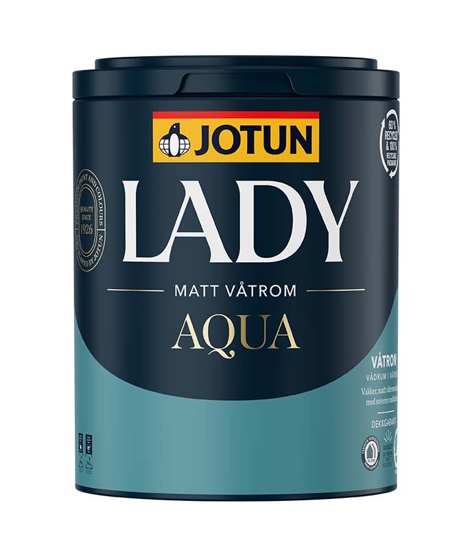 LADY Aqua våtrum matt