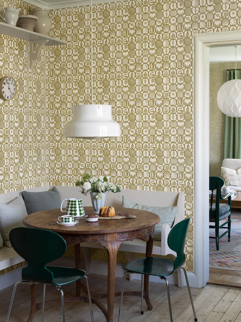 Stig Lindberg Fruktlåda, gul