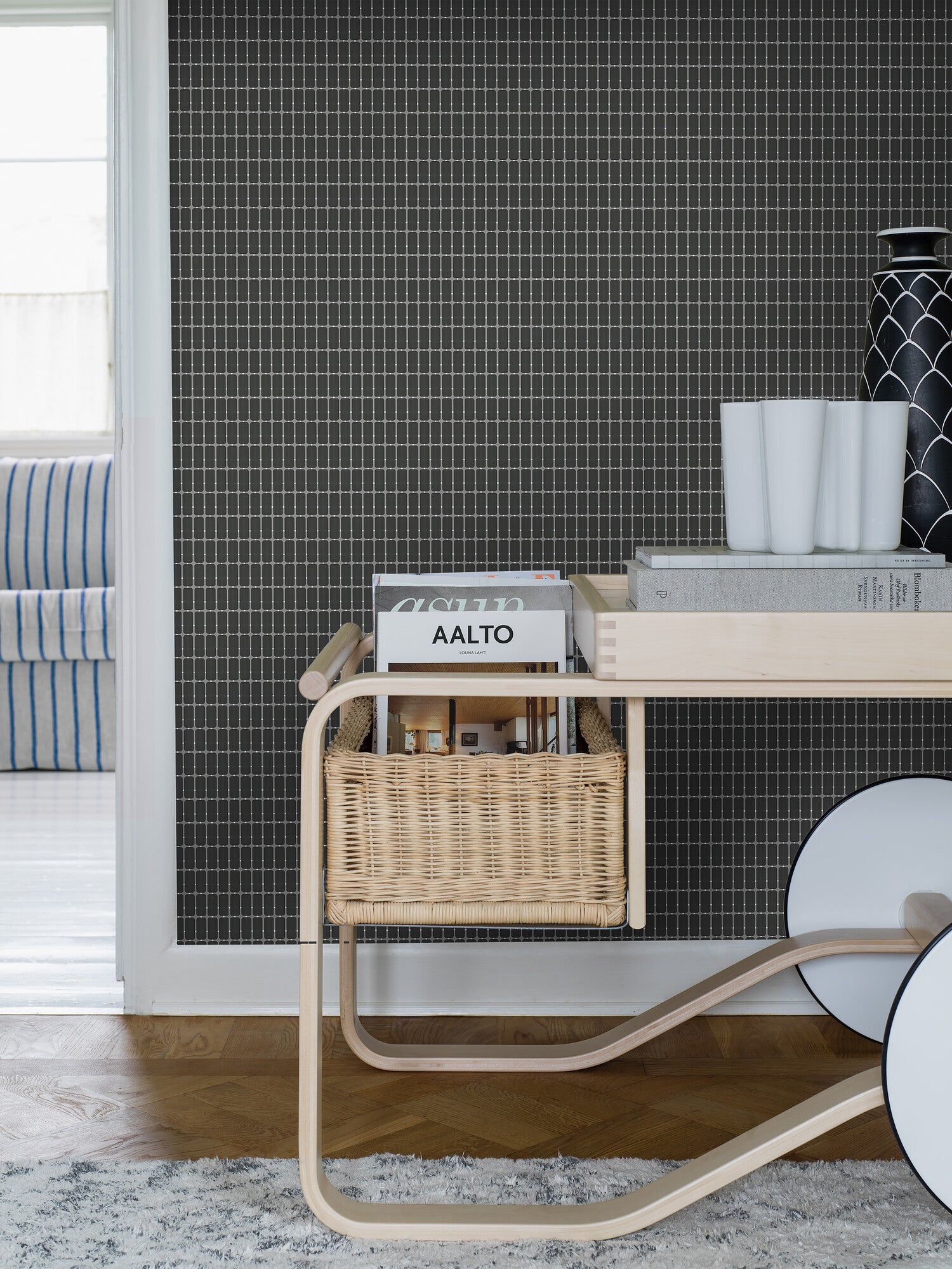 Alvar Aalto M.I.T, svart