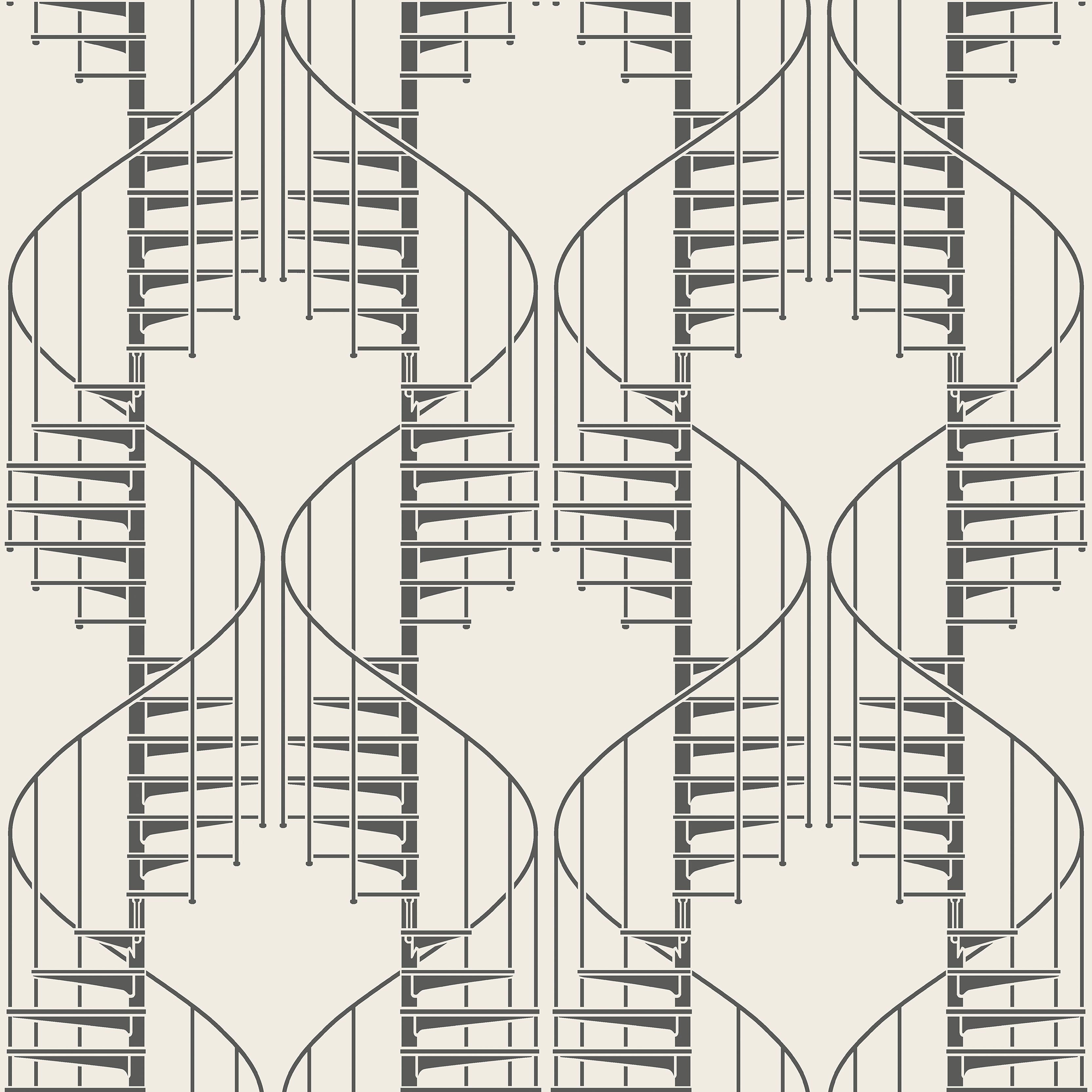 Staircase vit och svart