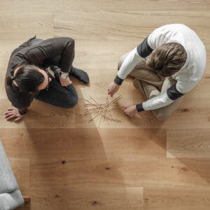 Parkettgolv 260 OAK Rustik Naturell