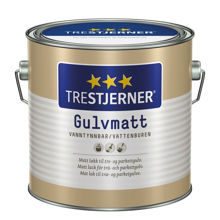 TRESTJERNER Golvmatt
