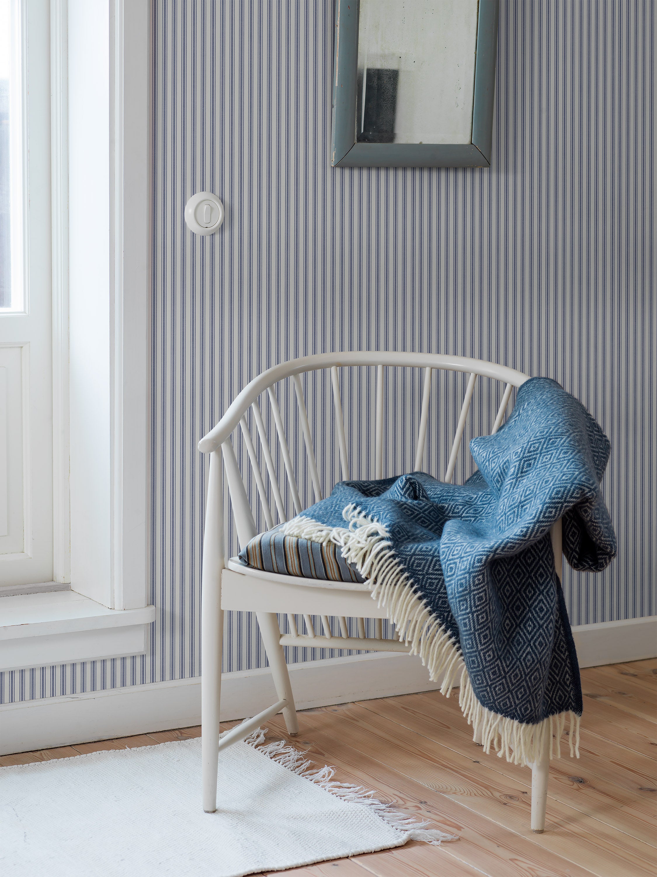 Aspö Stripe, blå