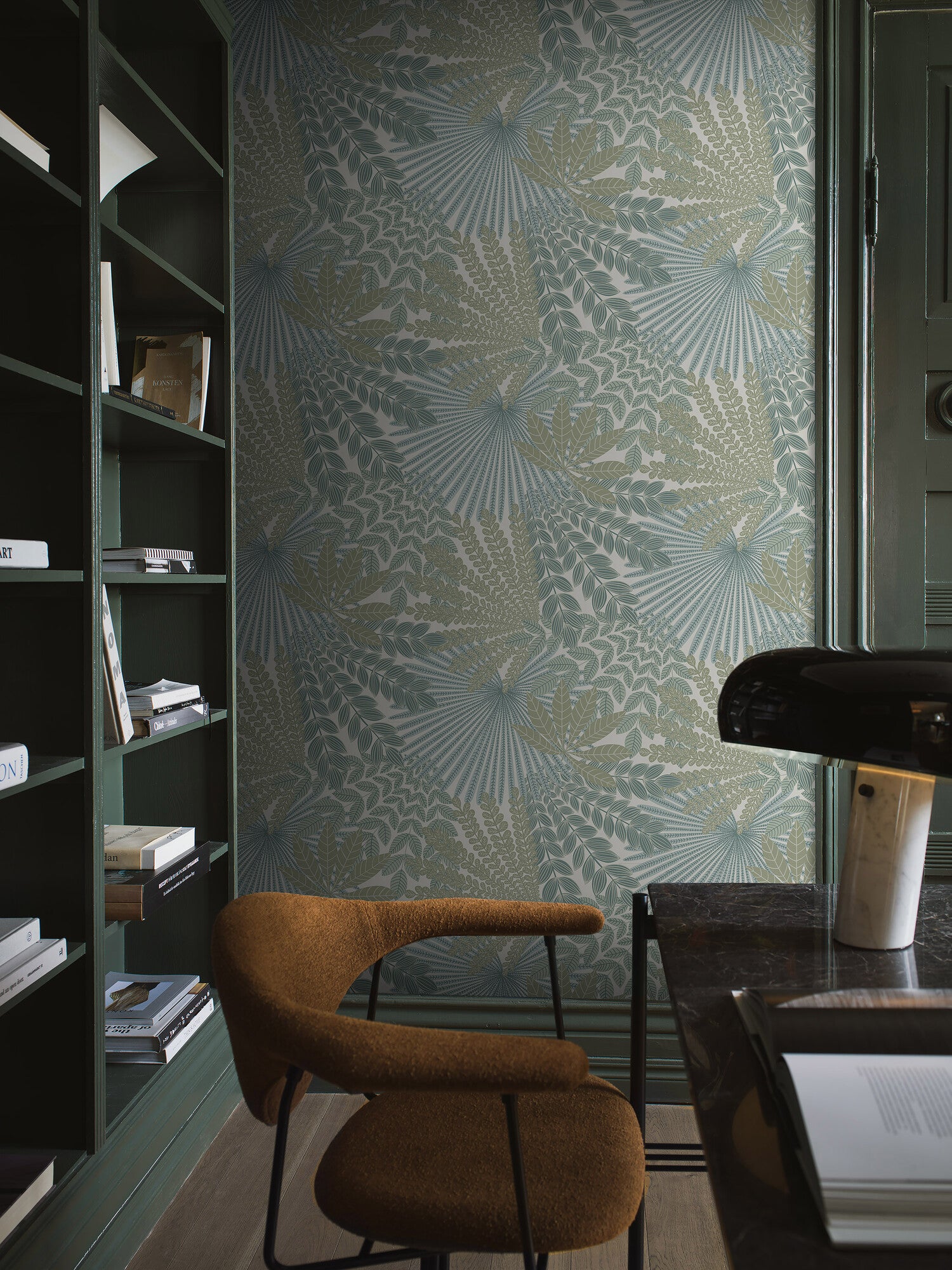 Velvet Leaves, bladverk i milt blågrönt