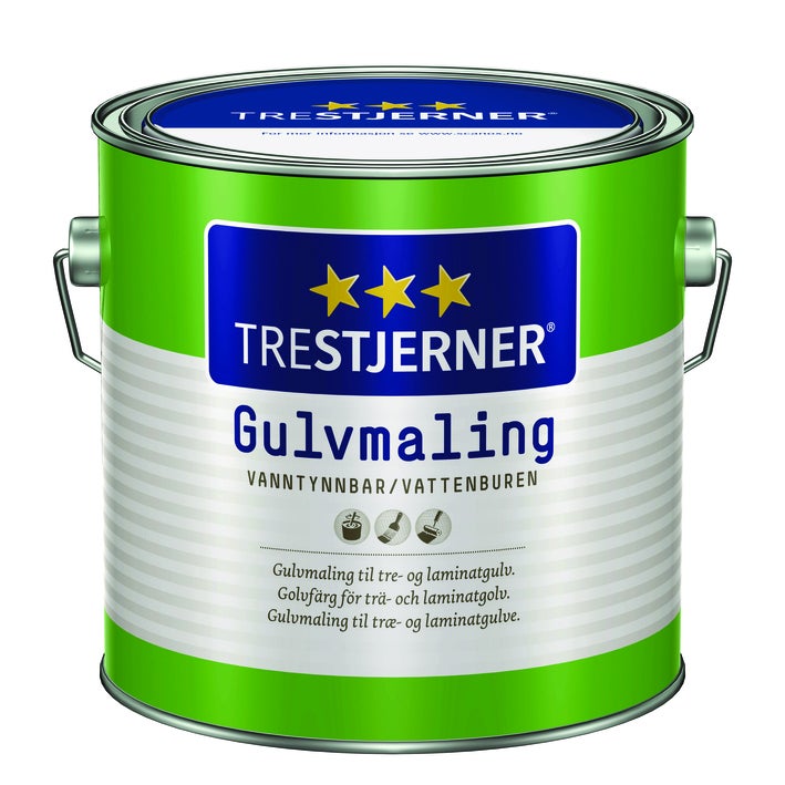 TRESTJERNER  Golvfärg Matt