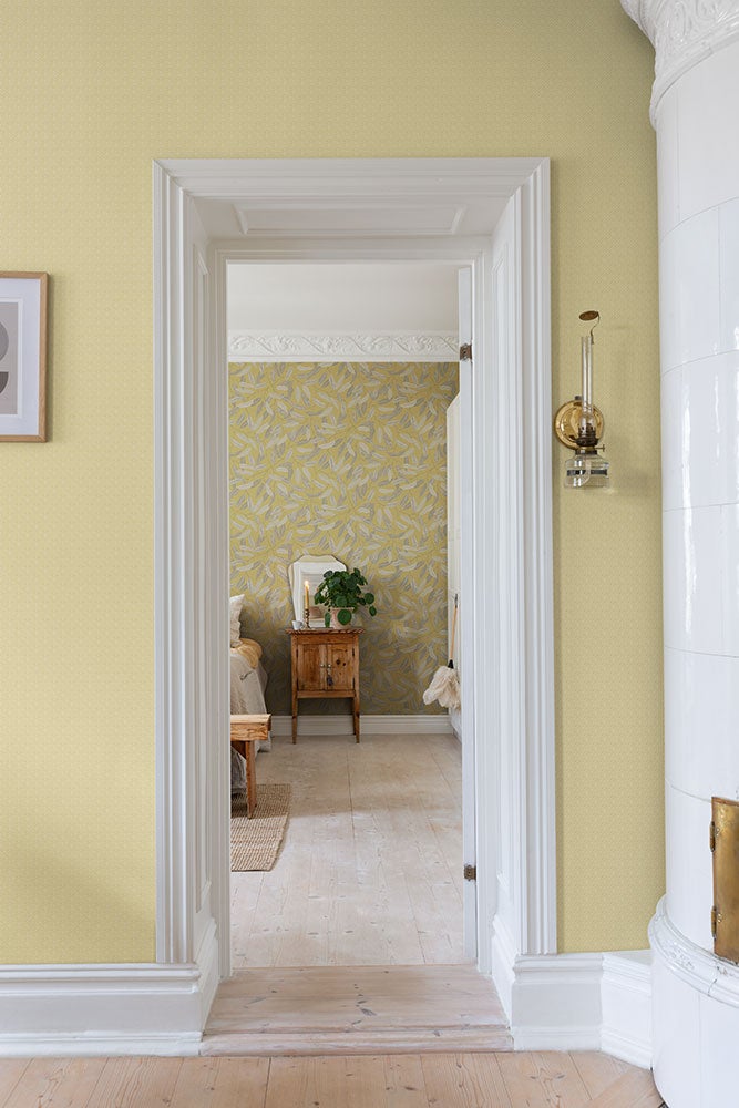 Florian, tapet i gult