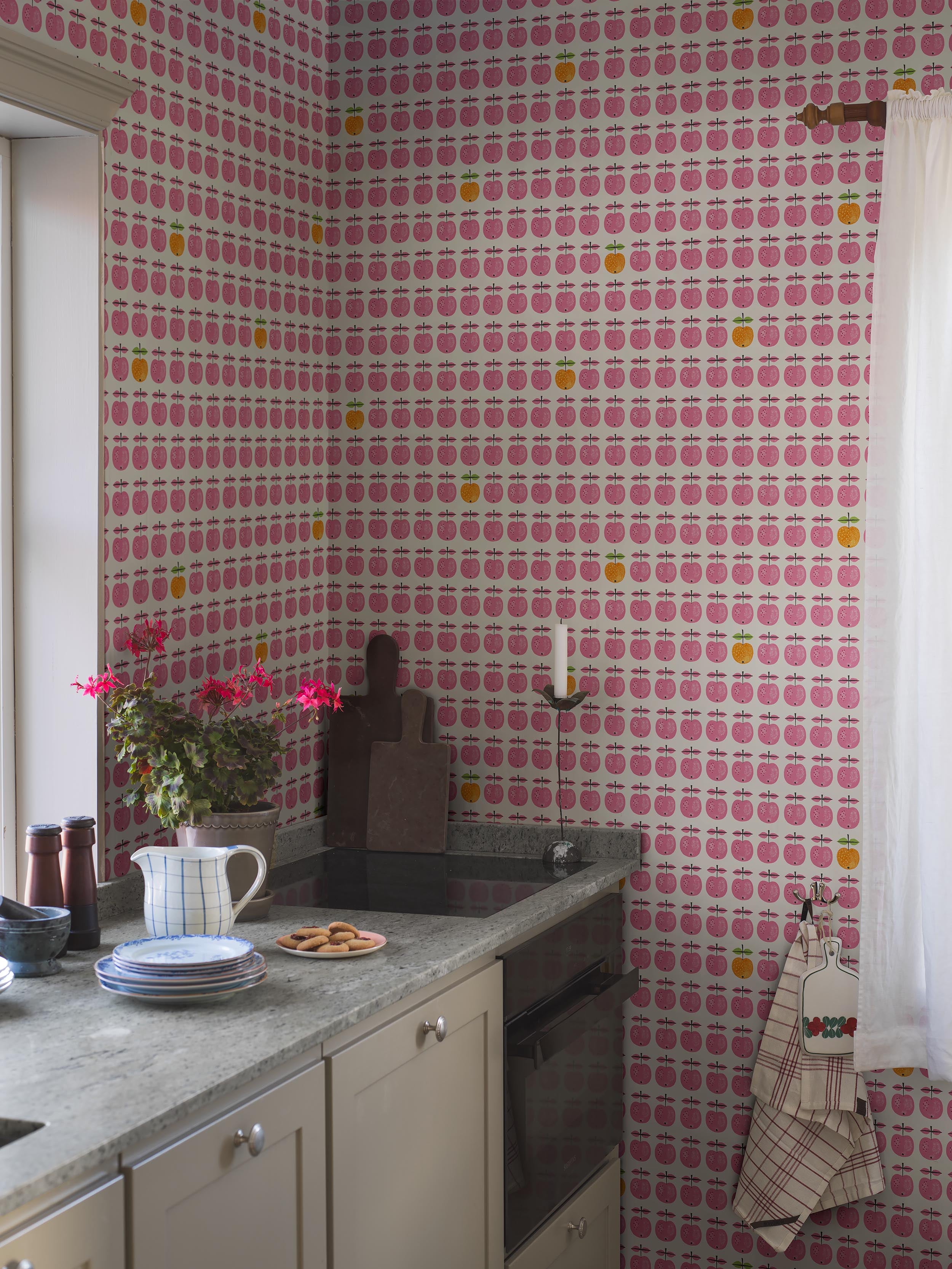 Stig Lindberg Pall, rosa