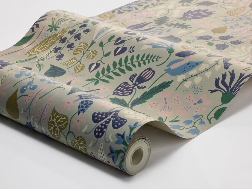 Stig Lindberg Herbarium, blågrå