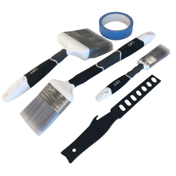 PENSELSET DELUXE, MÅLA FASAD, ALLA YTOR