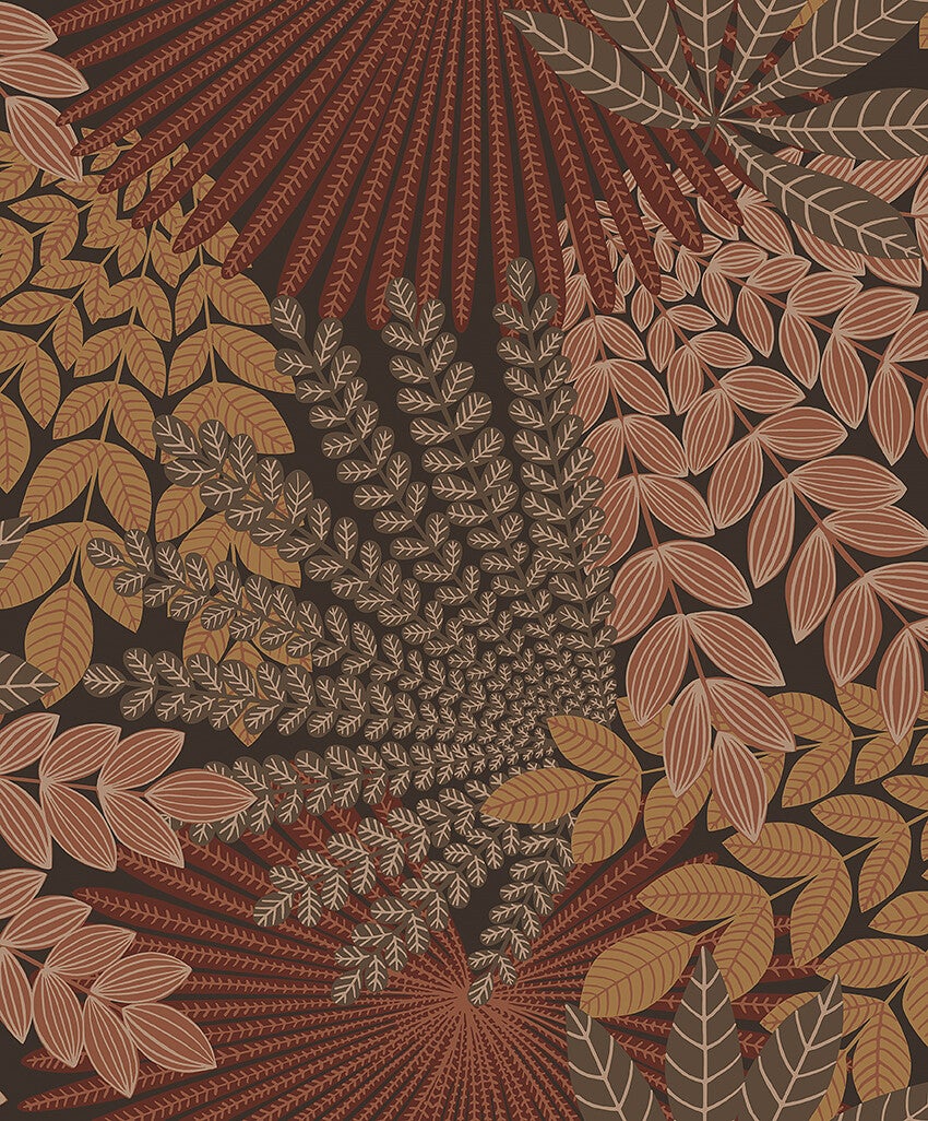 Velvet Leaves, bladverk i ockra
