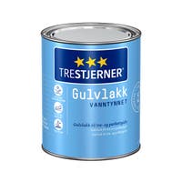 TRESTJERNER Golvlack Silkesmatt