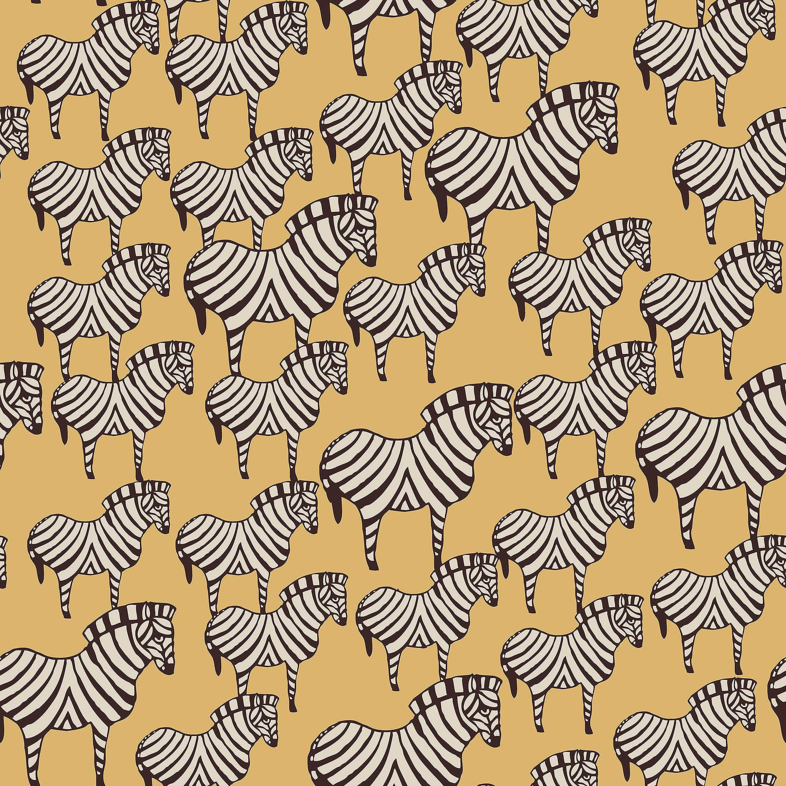 Lisa Larson Zebra, gul