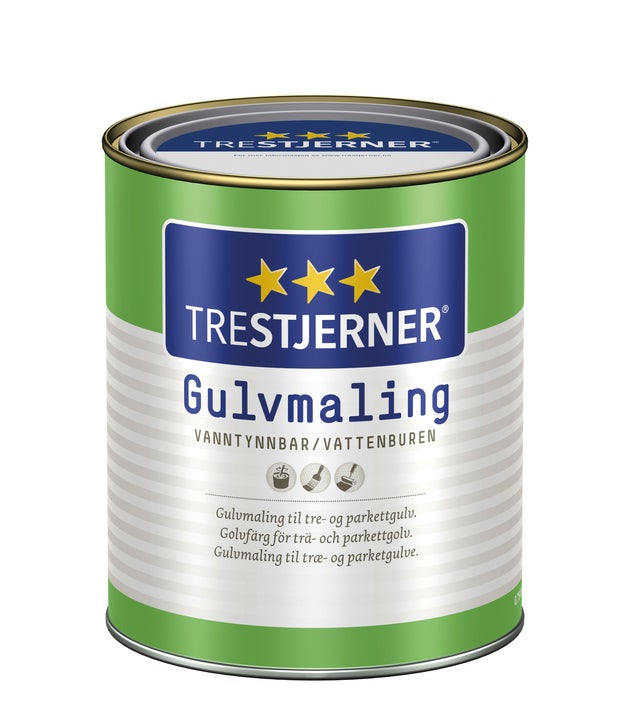 TRESTJERNER  Golvfärg Matt