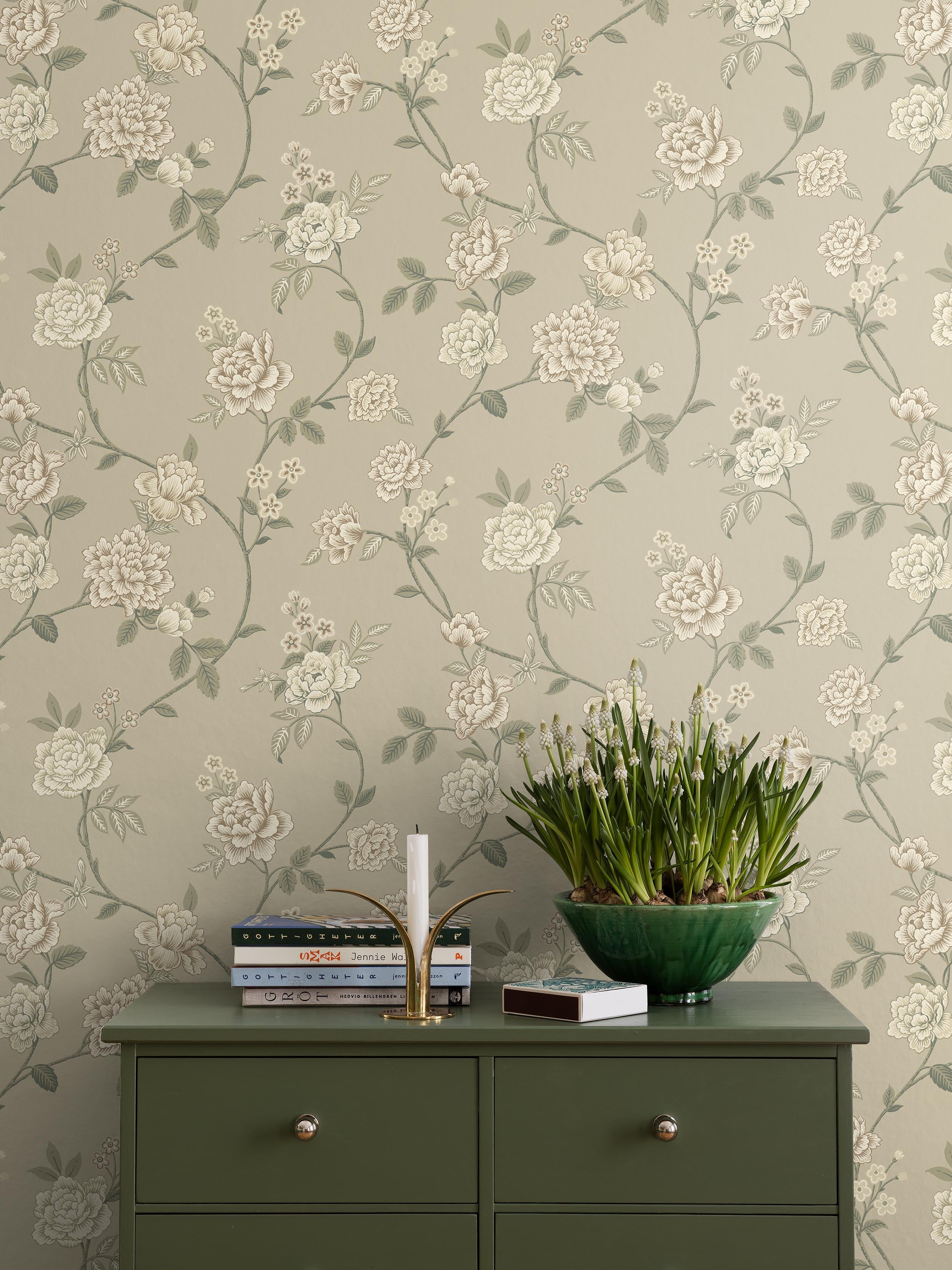 Peony Garden, beige