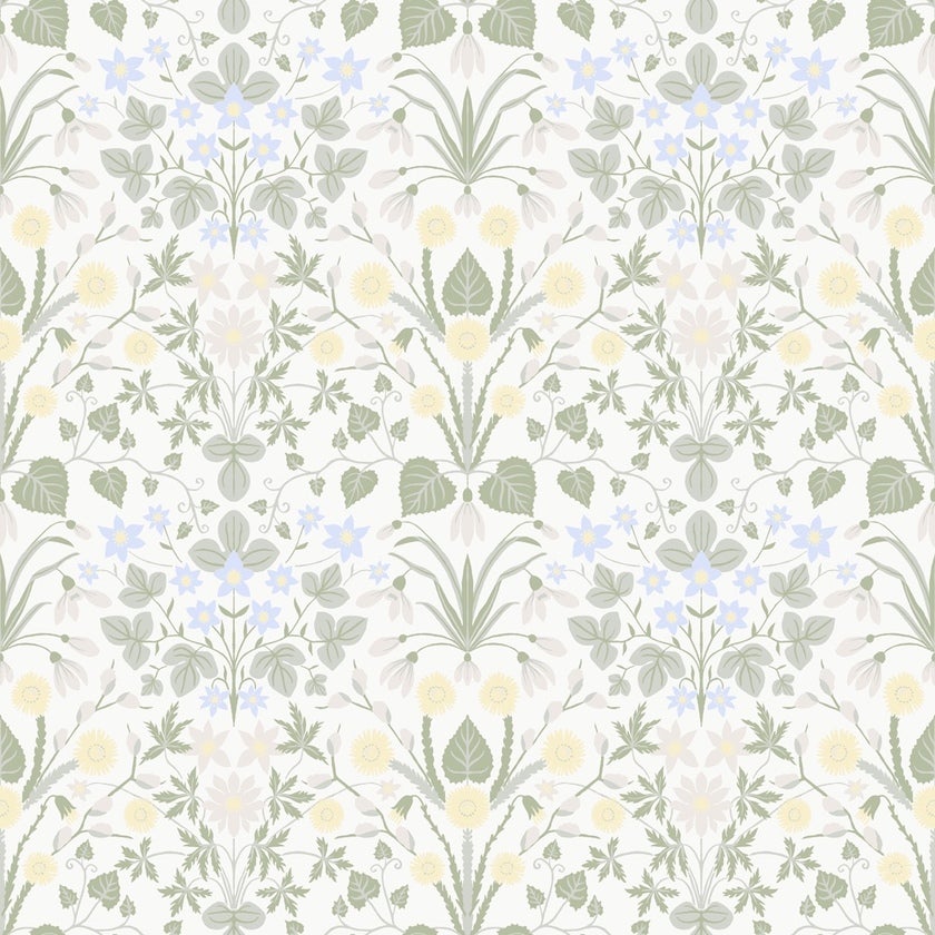 Vårblommor 12317 tapet