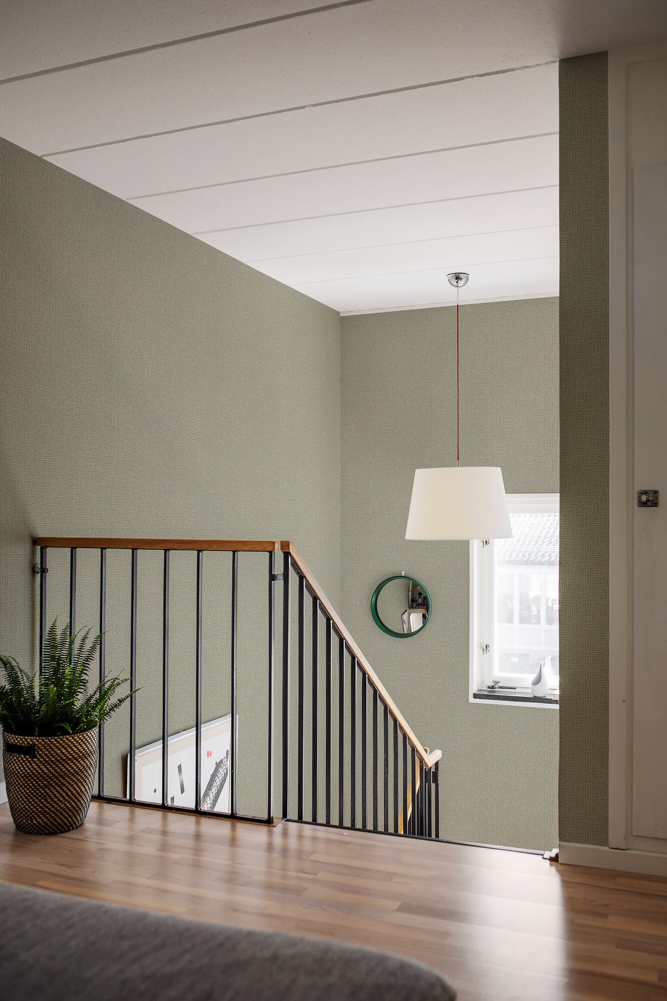 Vivalla, grön tapet