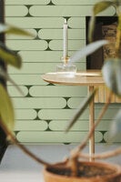 Marimekko Putki, grön tapet