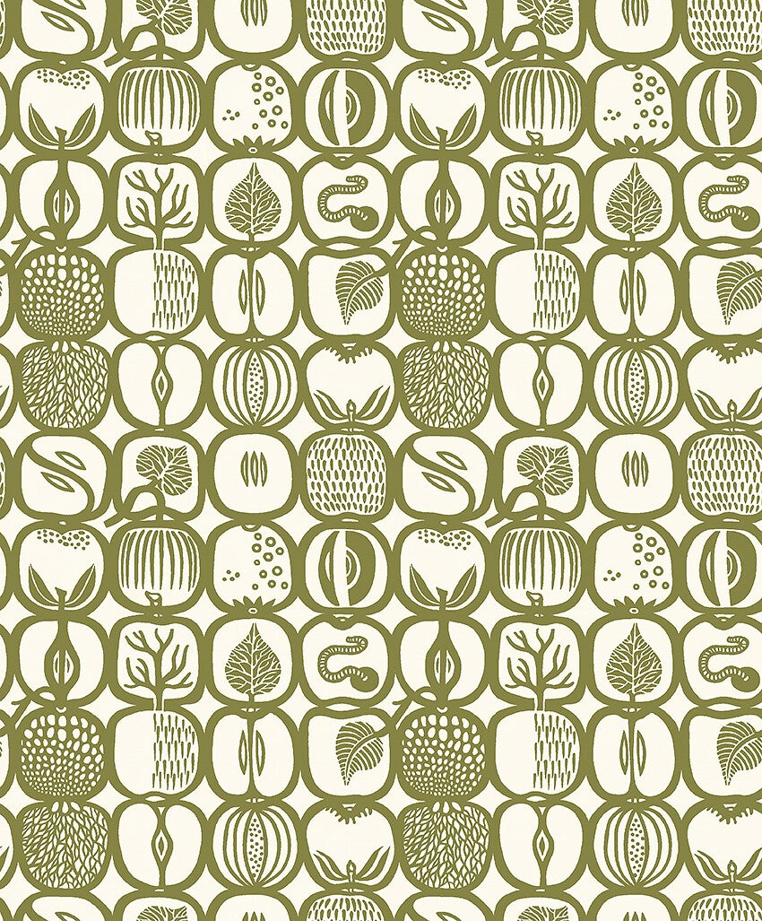 Stig Lindberg Fruktlåda, grön