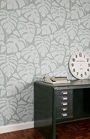 Guatemala, grön och vit tapet