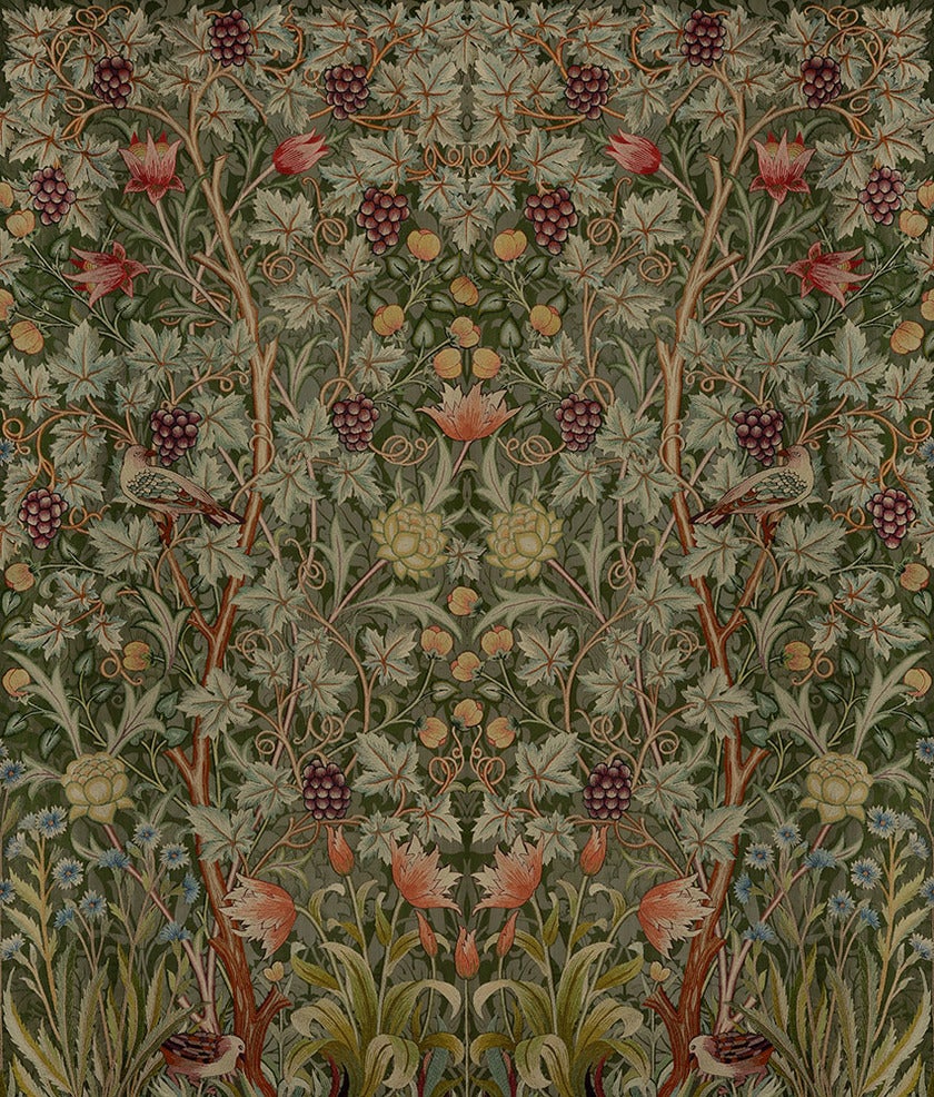 Vine Embroidery HT84003 tapet