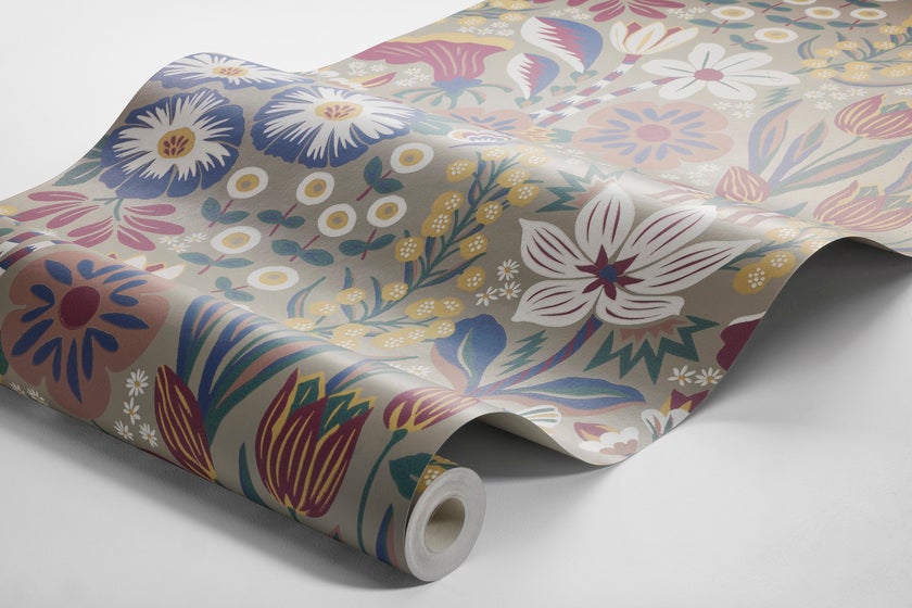 Hanna Werning Trädgården, mulitfärg