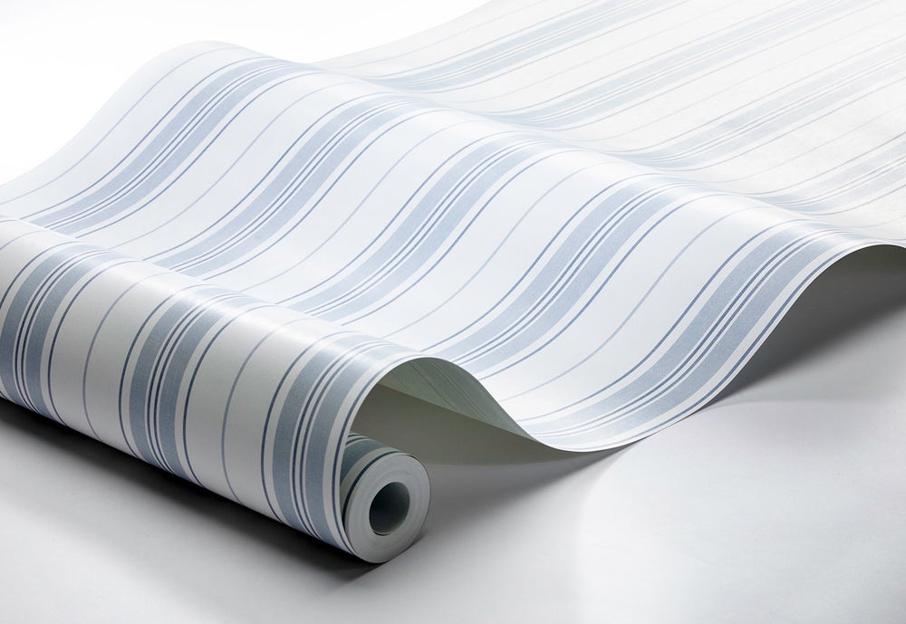 Hamnskär Stripe, ljusblå