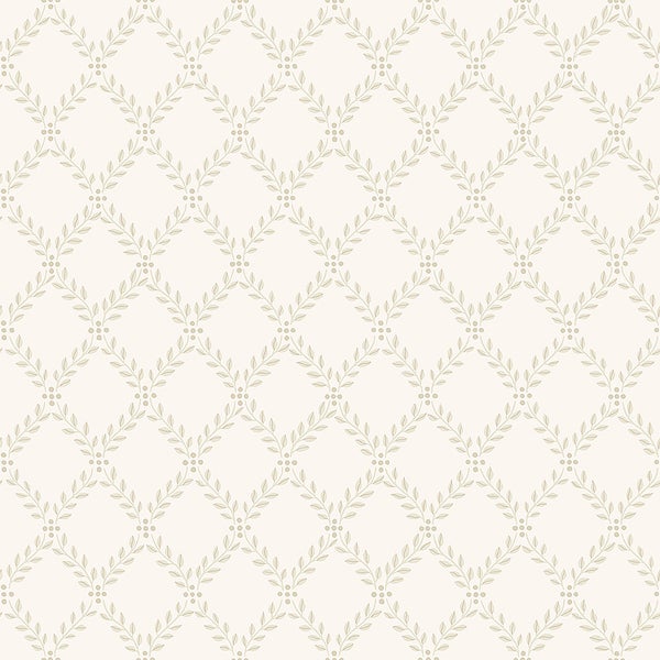 Trellis Leaves, beige