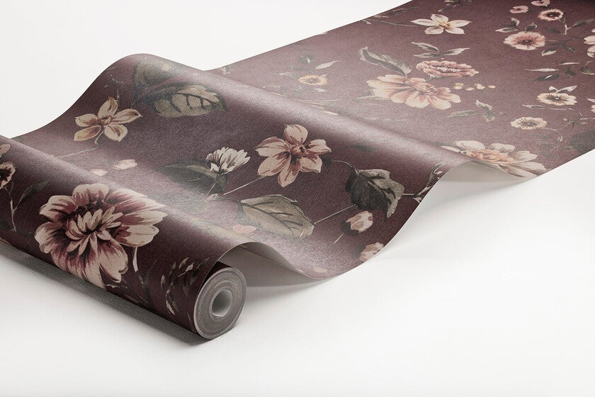 Marion's Mural dämpad mörkröd