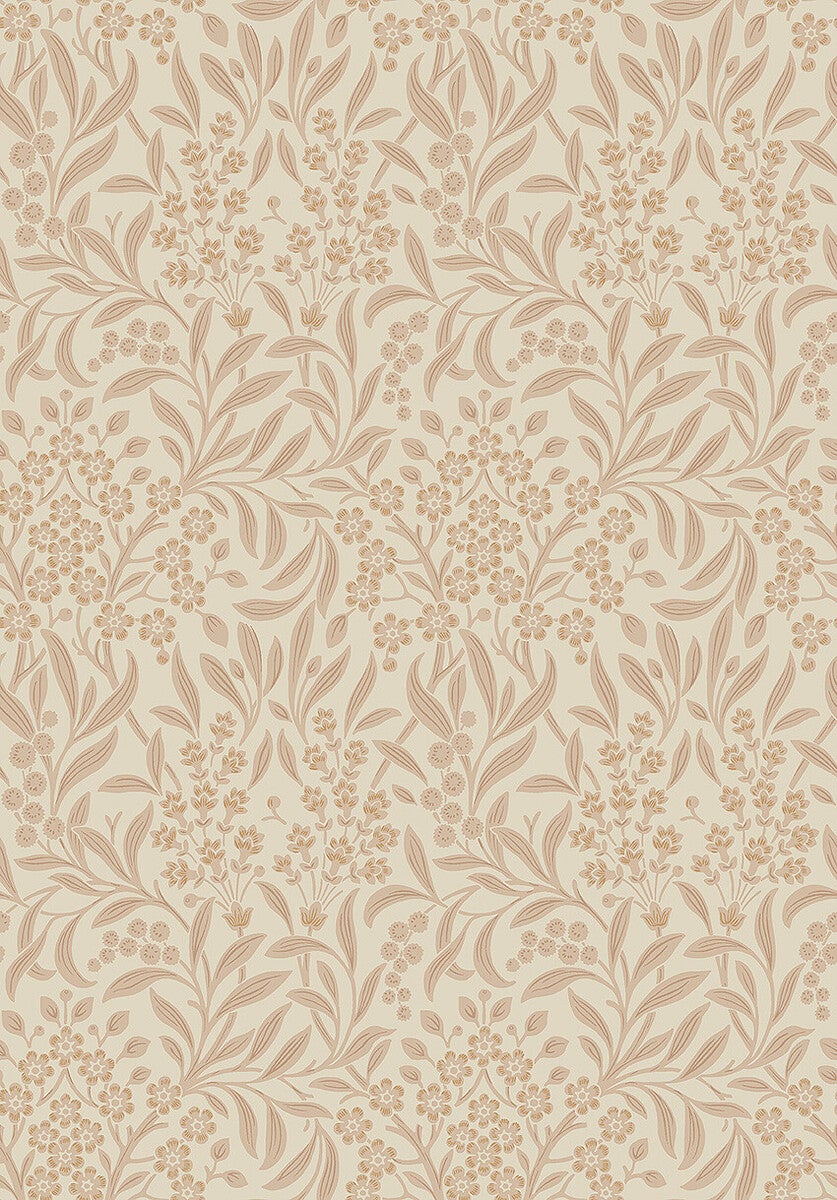 Kryddhyllan, beige tapet