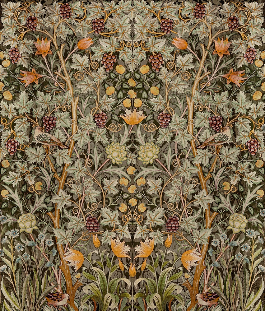 Vine Embroidery HT84004 tapet