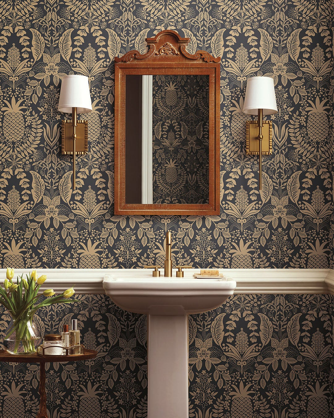 Pineapple Damask RF7483 Tapet