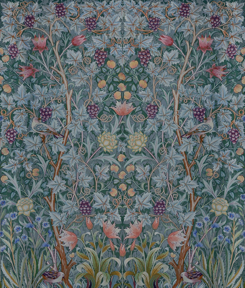 Vine Embroidery HT84002 tapet