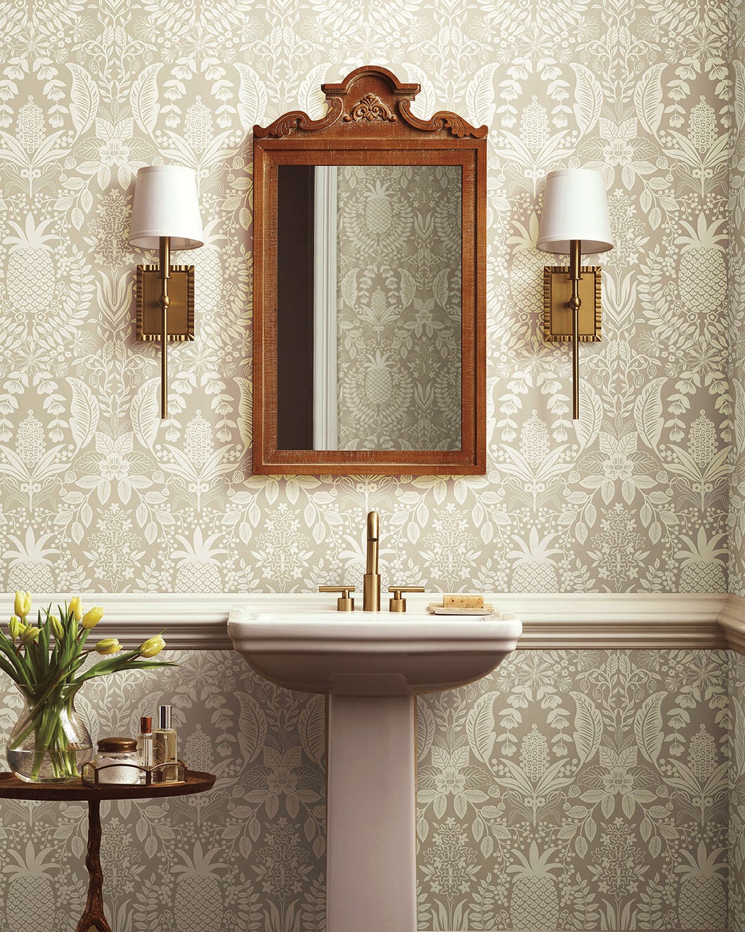 Pineapple Damask RF7485 Tapet