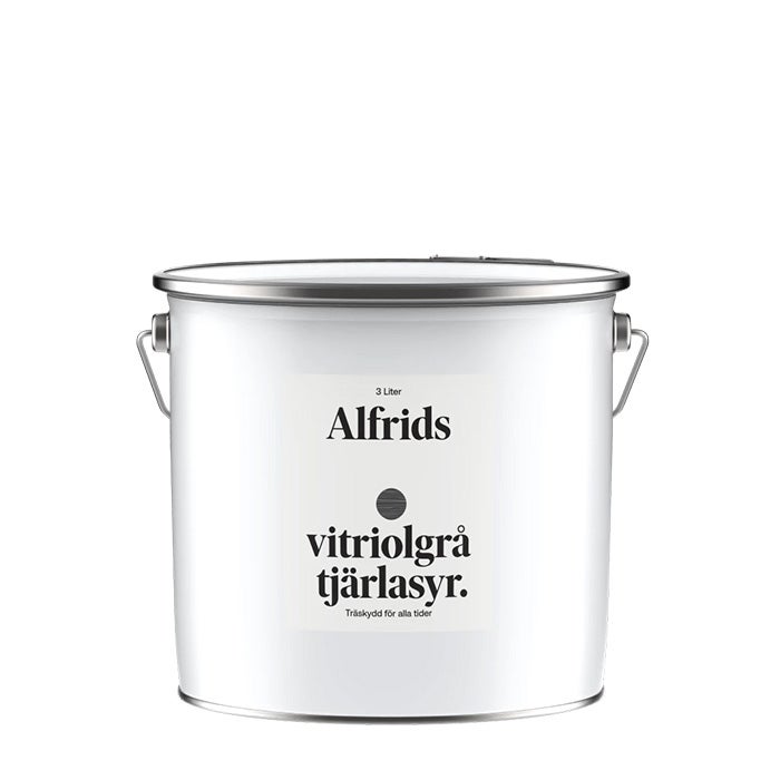Alfrids Tjärlasyr Vitriolgrå