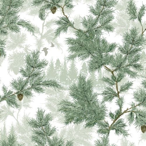 Tapet Duro Sommargläntan QuickUp Grön