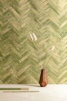 Essence greenery, tapet i grön